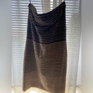 NET BCBG Strapless dress